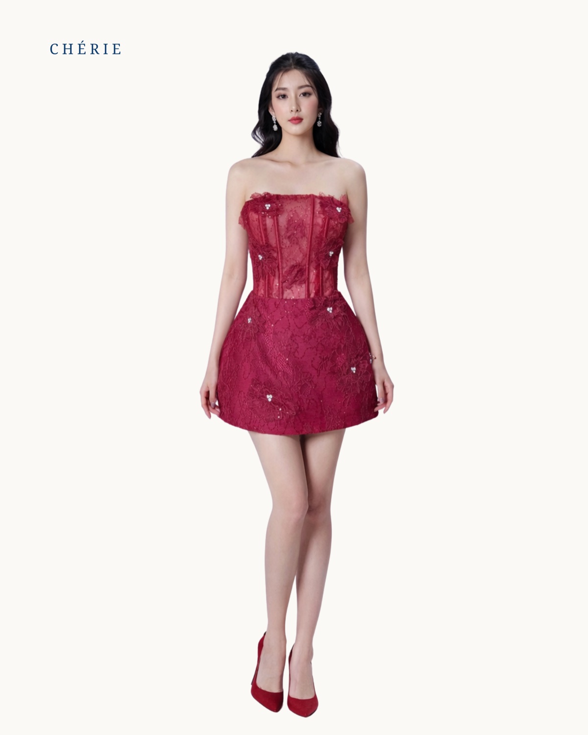 Florienne Red view 1